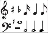 Individual Music Symbols Pack